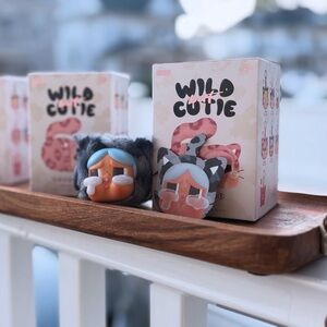 Wild But Cutie vinyl pendant